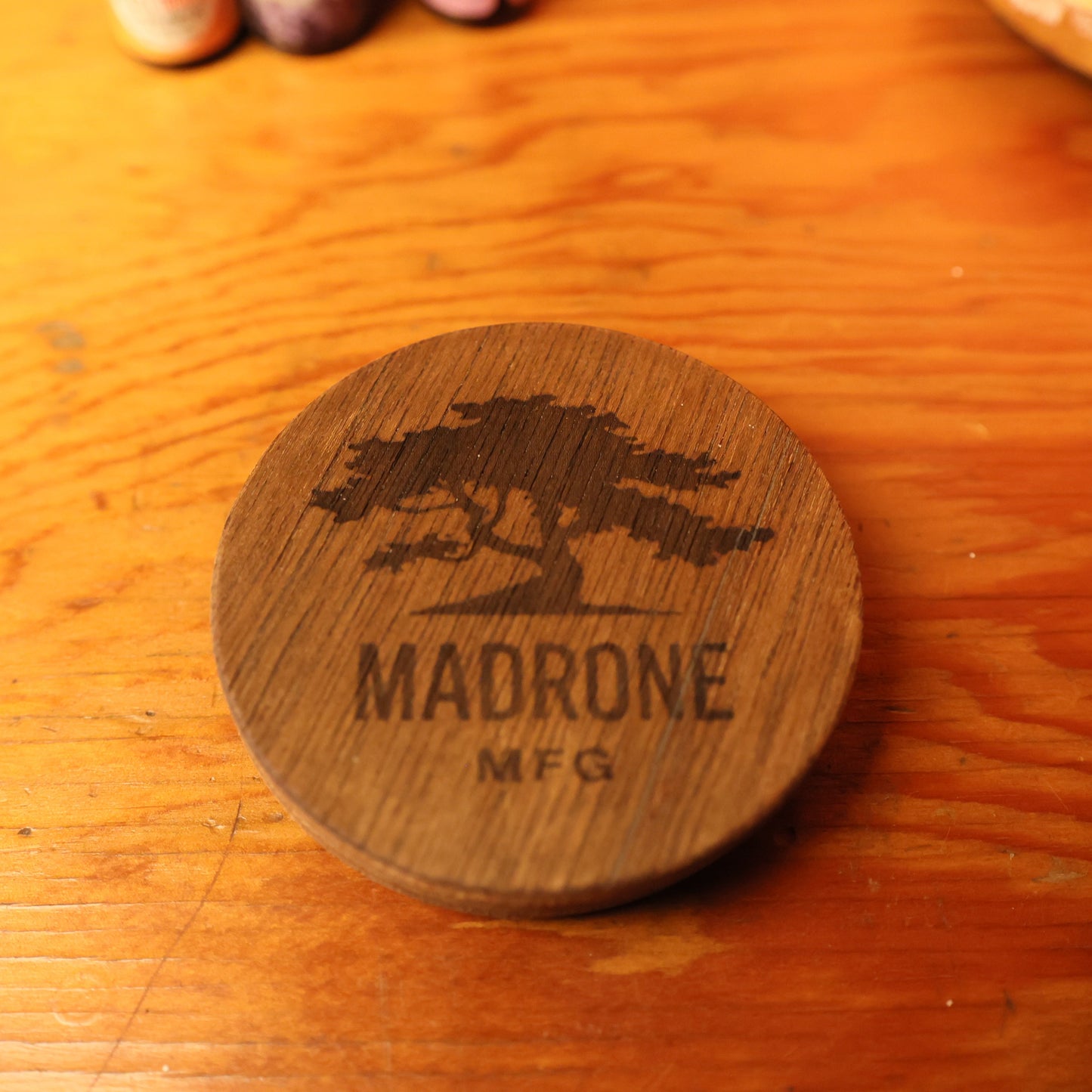 Madrone Mfg Coasters 3.5" (Set of 4)