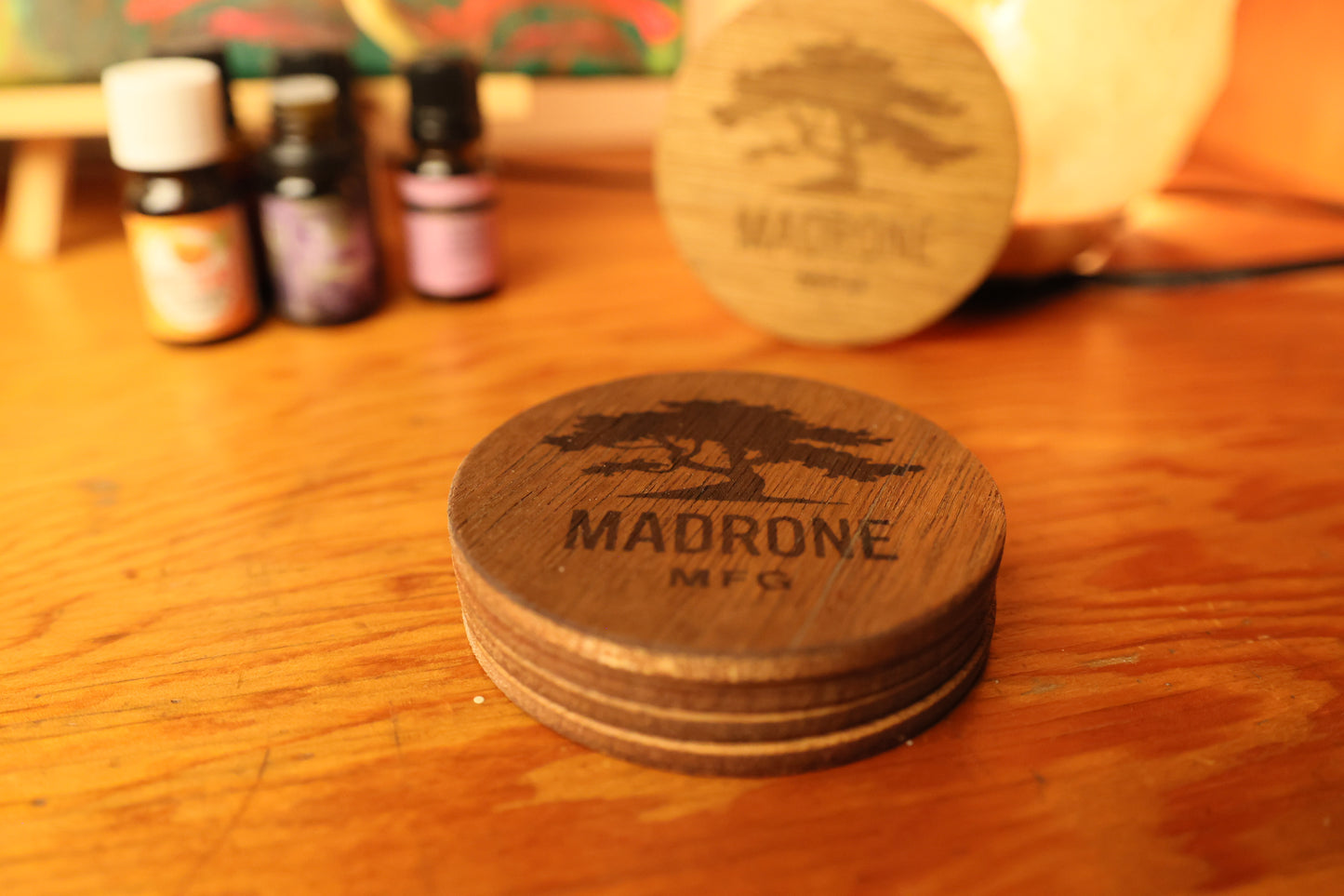 Madrone Mfg Coasters 3.5" (Set of 4)