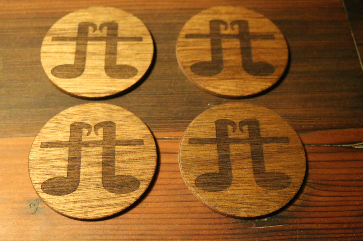 TezTones Coasters 3.5" (Set of 4)